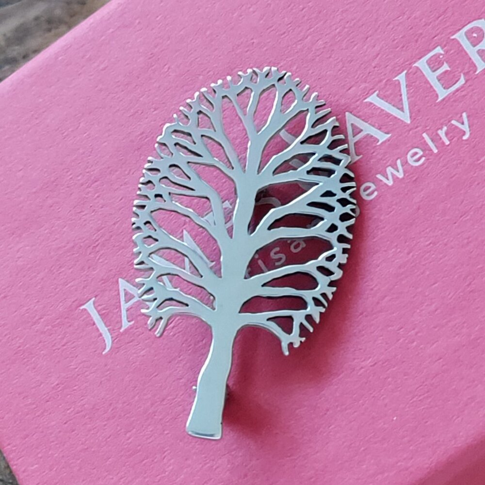 Retired James Avery Sterling Tree Brooch | Tree of Life | Sterling